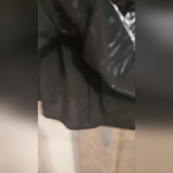 Bar Ill Women's Metallic Lamé Blouson Mini Dress silver. Size small - Picture 13 of 13